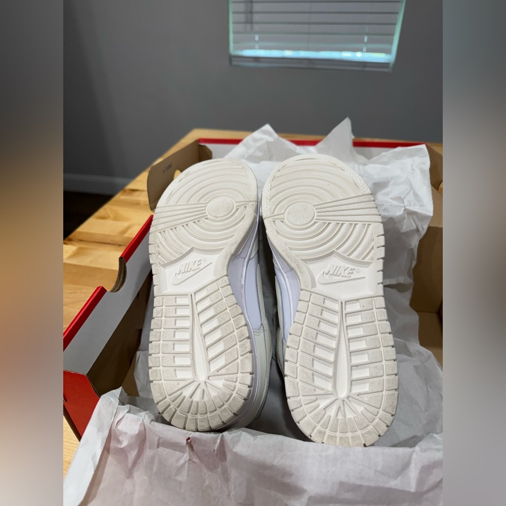 Nike dunk low “white sail” Size W8/M6.5 - Picture 7 of 8